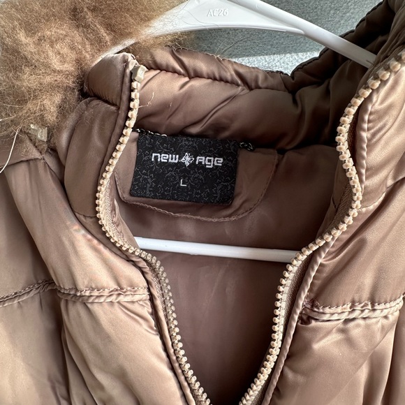 Brown Winter Puffer Coat - Picture 3 of 3